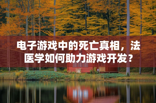 电子游戏中的死亡真相，法医学如何助力游戏开发？