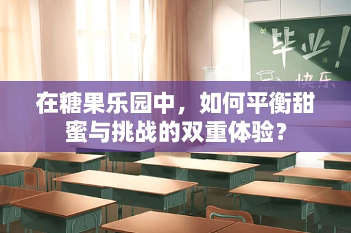 在糖果乐园中，如何平衡甜蜜与挑战的双重体验？