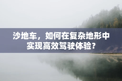 沙地车，如何在复杂地形中实现高效驾驶体验？