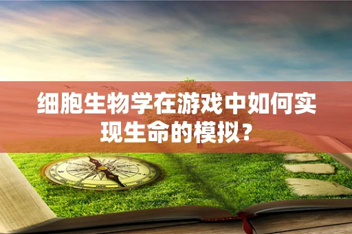 细胞生物学在游戏中如何实现生命的模拟？