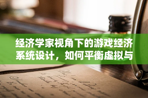 经济学家视角下的游戏经济系统设计，如何平衡虚拟与现实？