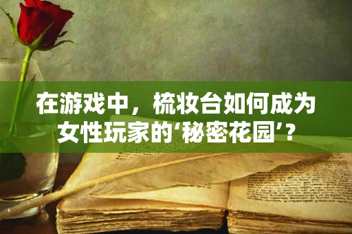 在游戏中，梳妆台如何成为女性玩家的‘秘密花园’？