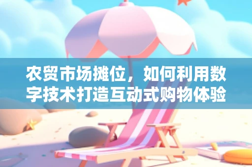 农贸市场摊位，如何利用数字技术打造互动式购物体验？