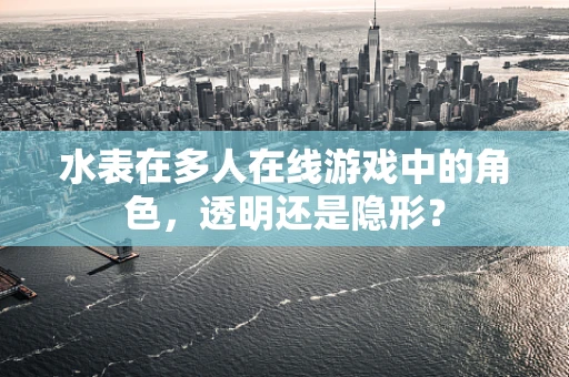 水表在多人在线游戏中的角色，透明还是隐形？