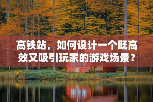 高铁站，如何设计一个既高效又吸引玩家的游戏场景？