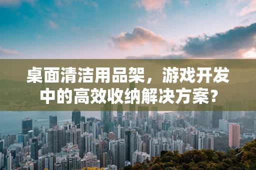 桌面清洁用品架，游戏开发中的高效收纳解决方案？