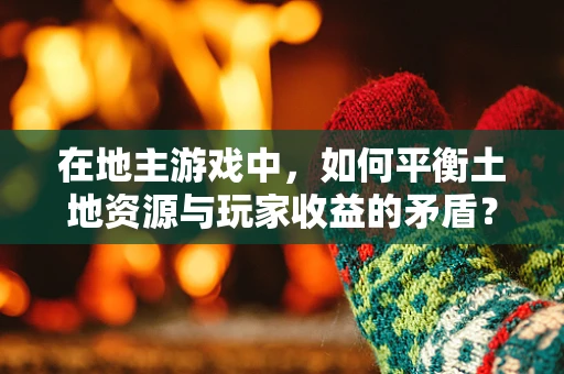 在地主游戏中，如何平衡土地资源与玩家收益的矛盾？