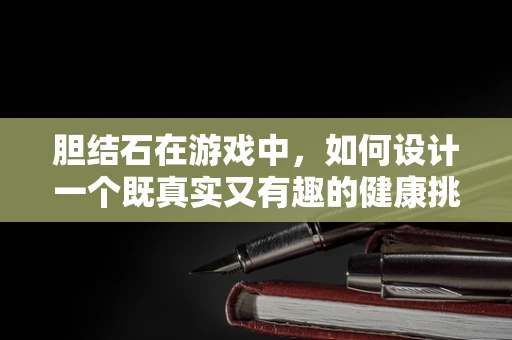 胆结石在游戏中，如何设计一个既真实又有趣的健康挑战？