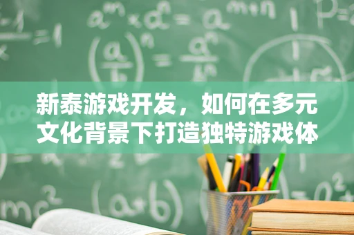 新泰游戏开发，如何在多元文化背景下打造独特游戏体验？