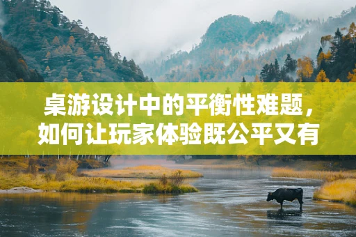 桌游设计中的平衡性难题，如何让玩家体验既公平又有趣？