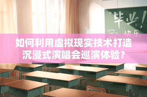 如何利用虚拟现实技术打造沉浸式演唱会巡演体验？