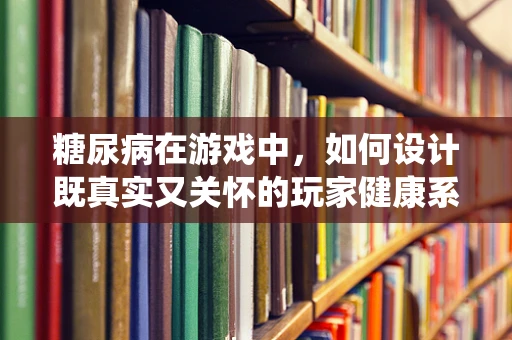 糖尿病在游戏中，如何设计既真实又关怀的玩家健康系统？