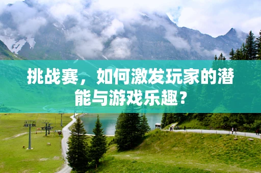 挑战赛，如何激发玩家的潜能与游戏乐趣？