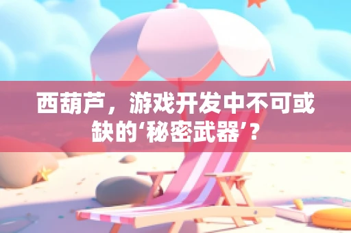 西葫芦，游戏开发中不可或缺的‘秘密武器’？