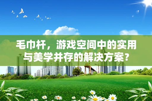 毛巾杆，游戏空间中的实用与美学并存的解决方案？