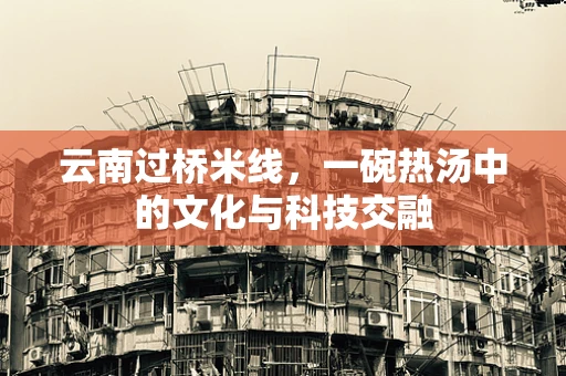 云南过桥米线，一碗热汤中的文化与科技交融