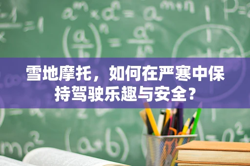 雪地摩托，如何在严寒中保持驾驶乐趣与安全？