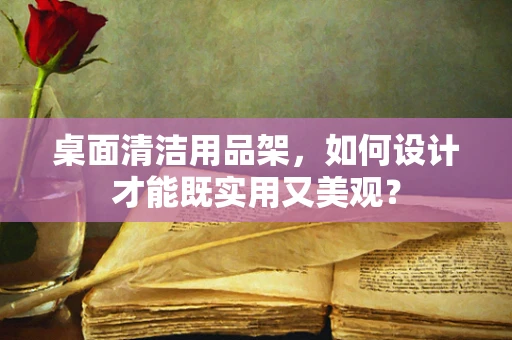 桌面清洁用品架，如何设计才能既实用又美观？
