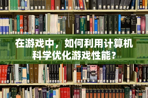 在游戏中，如何利用计算机科学优化游戏性能？