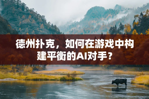 德州扑克，如何在游戏中构建平衡的AI对手？