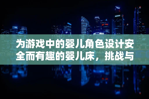 为游戏中的婴儿角色设计安全而有趣的婴儿床，挑战与创意
