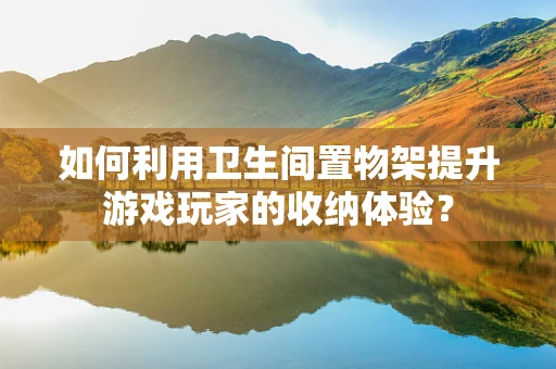 如何利用卫生间置物架提升游戏玩家的收纳体验？