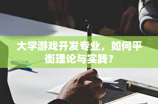 大学游戏开发专业，如何平衡理论与实践？