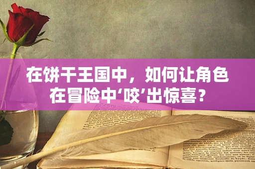 在饼干王国中，如何让角色在冒险中‘咬’出惊喜？