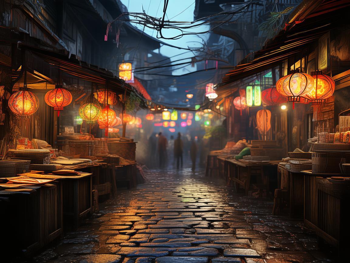 夜市中的光影交错，如何利用游戏设计原则提升玩家沉浸感？