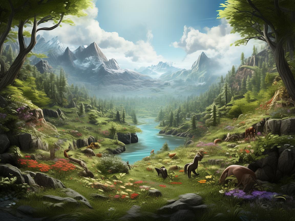 游戏开发中的生态学，如何构建一个可持续的虚拟世界？