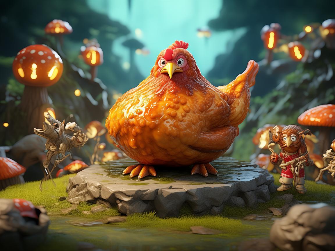 烤鸡在游戏中能成为怎样的创意元素？