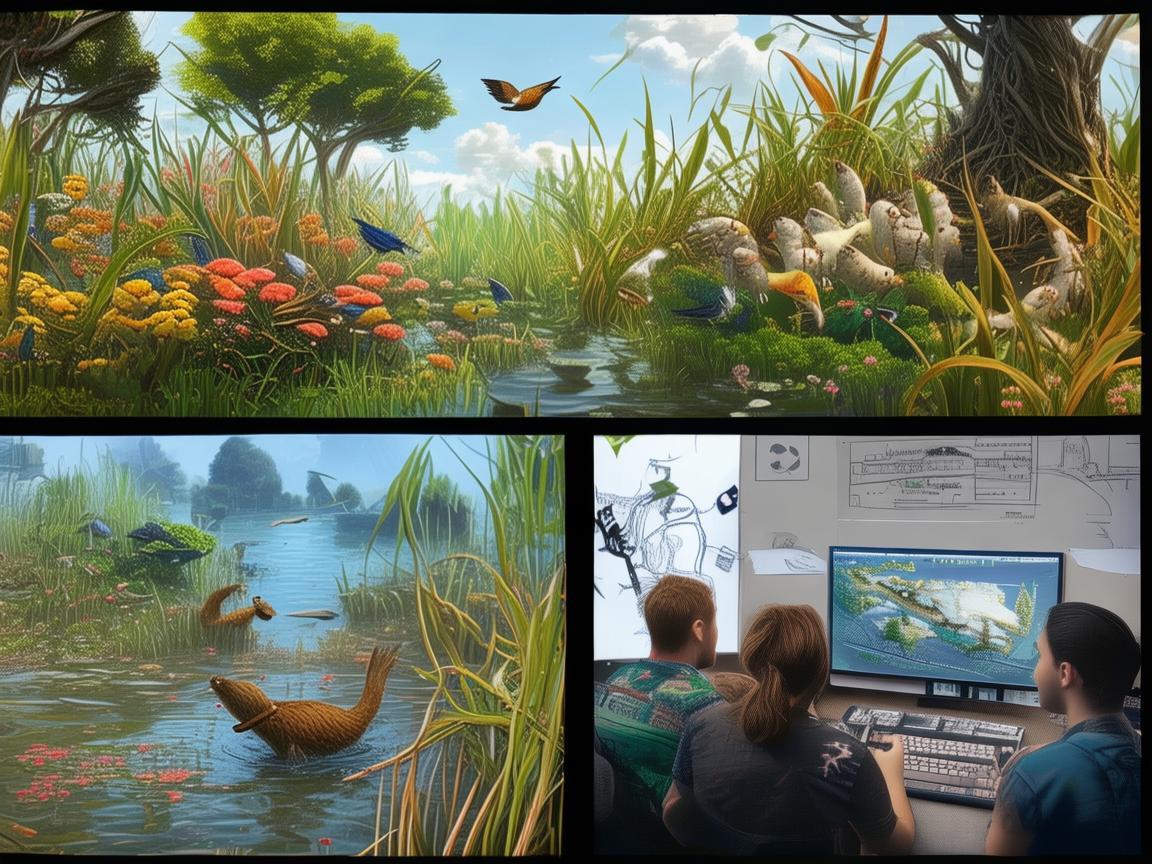 湿地，游戏开发中的生态平衡挑战