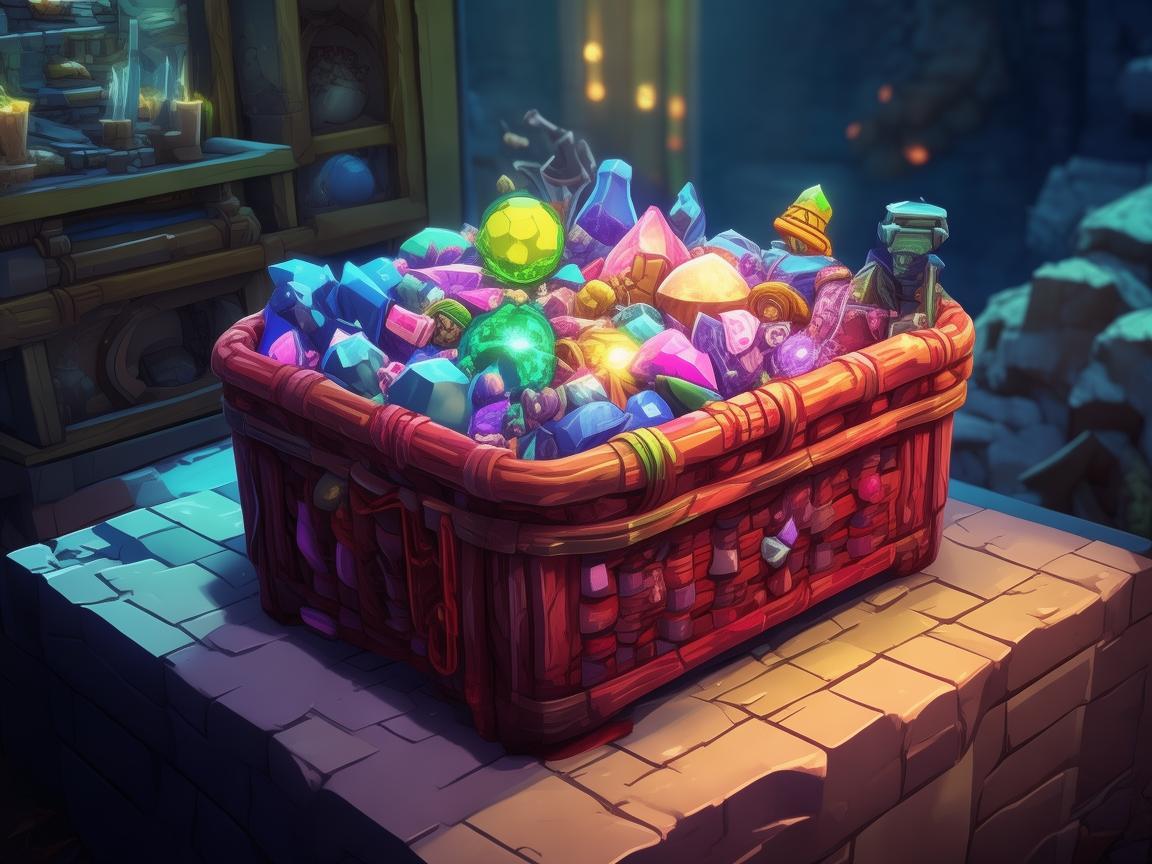 储物筐，游戏世界中的收纳神器，你真的会用吗？