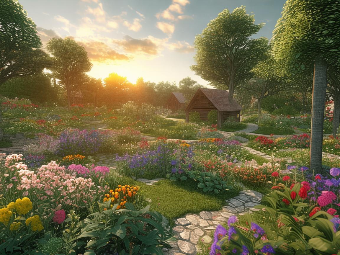 虚拟花园，游戏开发中如何融入园艺学知识？