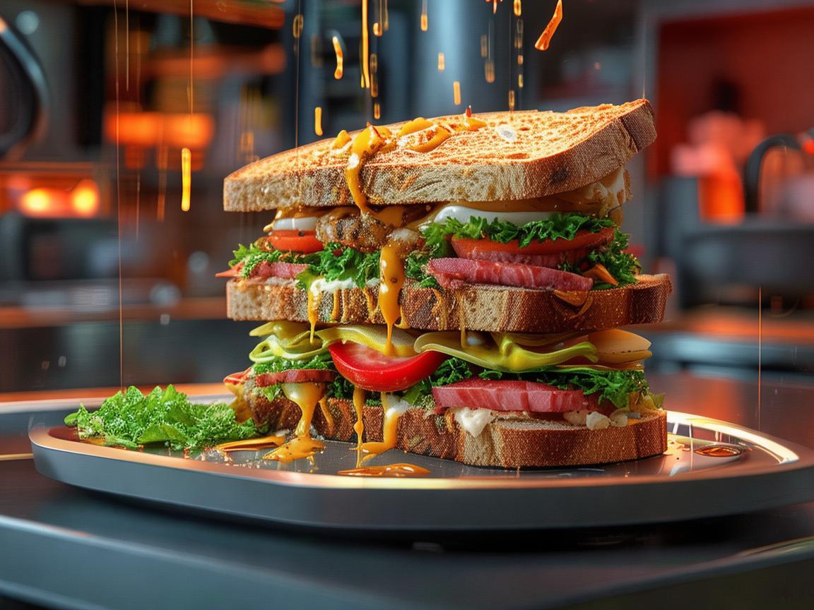 游戏中的三明治,美食与代码的完美融合? 游戏中的三明治,美食与代码的完美融合?